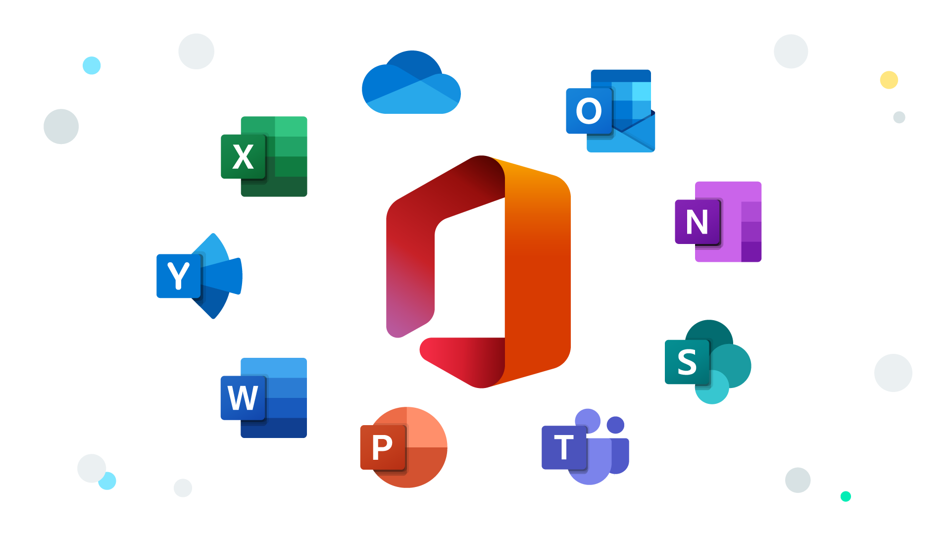 Decorative image: Microsoft 365 Apps logo